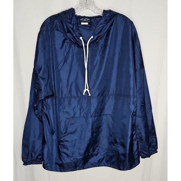 Spirit Jersey Blue Lightweight Pullover Windbreaker Hoodie Men's Large NWOT - Picture 9 of 10